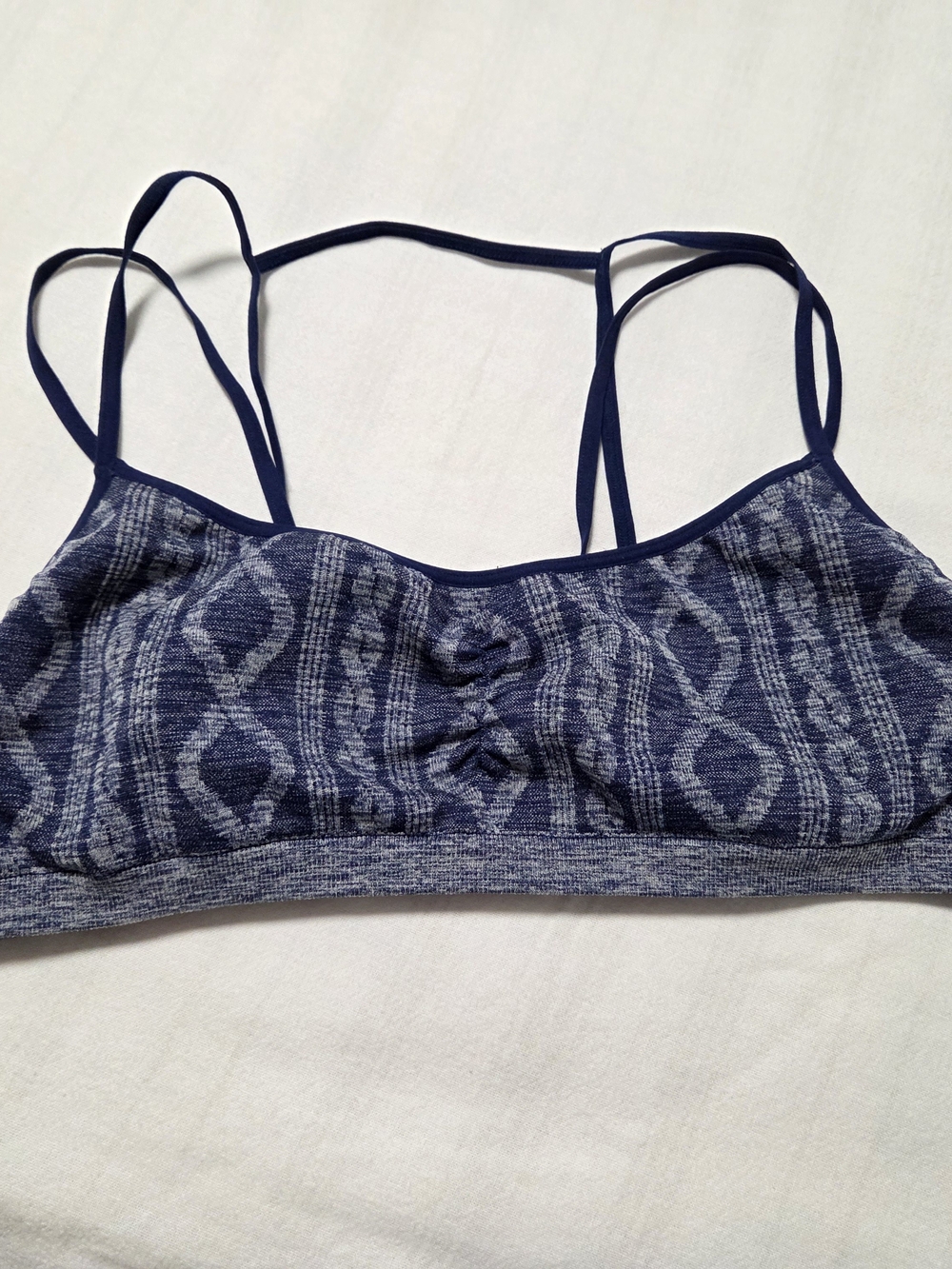 Blue Strappy VS Women's Bralette